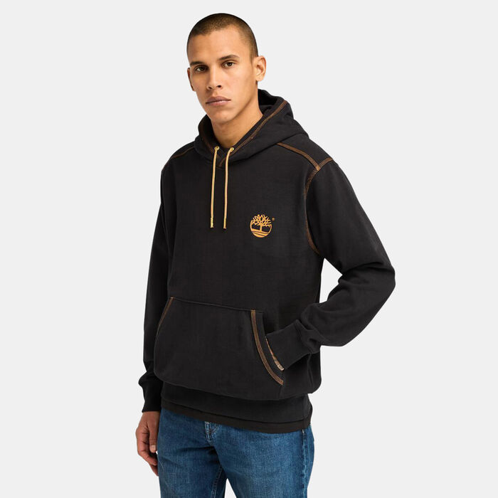 Timberland Men's Logo Hoodie Black image number 0