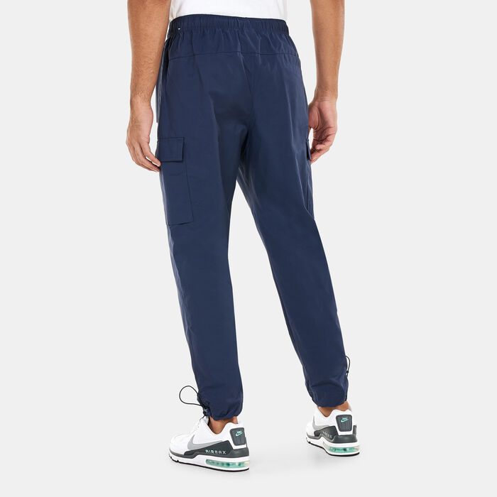 Nike Men's Sportswear Repeat Woven Shorts Blue image number 1