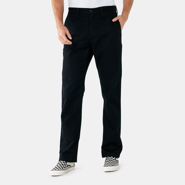 Vans Men's Authentic Chino Slim Pants Black Vans Men's Authentic Chino Slim Pants Black image number 0