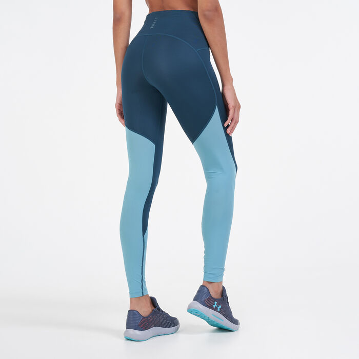 Under Armour Women's UA Fly Fast 2.0 HeatGear® Leggings Blue Under Armour Women's UA Fly Fast 2.0 HeatGear® Leggings Blue image number 1