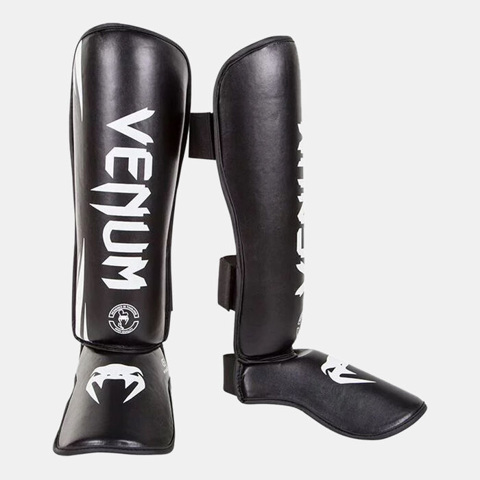 Venum Challenger Standup Shin Guards Black Venum Challenger Standup Shin Guards Black image number 1