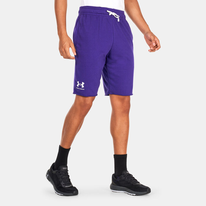 Under Armour Men's Rival Terry Shorts Blue image number 0