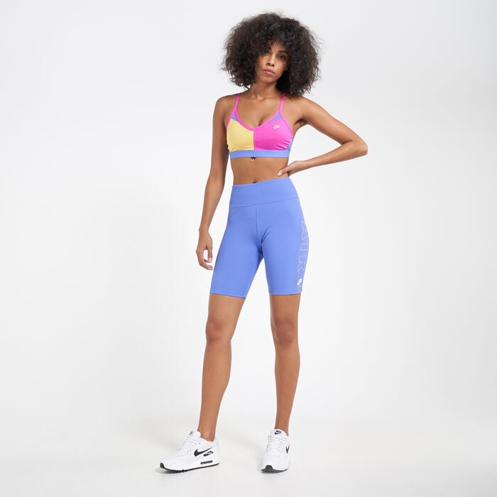 Nike Women's Indy Icon Clash Sports Bra Pink Nike Women's Indy Icon Clash Sports Bra Pink image number 2