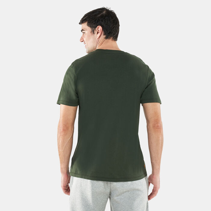 Timberland Men's Camo Tree Logo T-Shirt Green image number 1