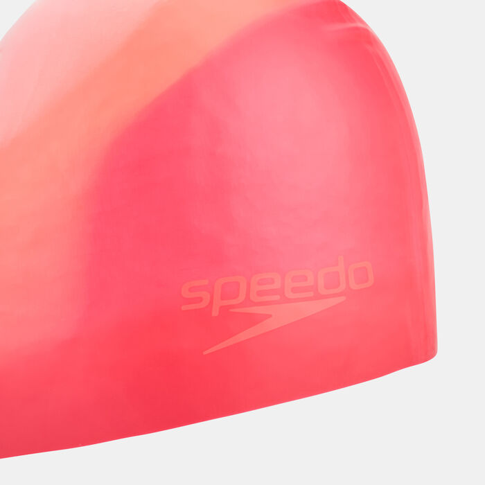 Speedo Multi Colour Silicone Swimming Cap Multi Speedo Multi Colour Silicone Swimming Cap Multi image number 2
