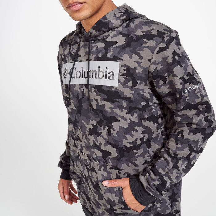 Columbia Men's Logo Printed Hoodie Black image number 3