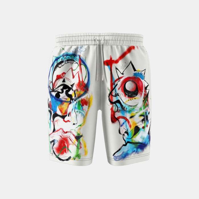 adidas Originals Men's x FEWOCiOUS Shorts White adidas Originals Men's x FEWOCiOUS Shorts White image number 0
