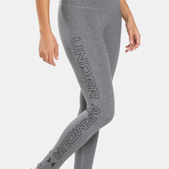 Under Armour Women's UA Favorite Leggings Grey image number 3