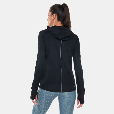 Nike Women's Therma-FIT ADV Long Sleeves Running Hoodie Black