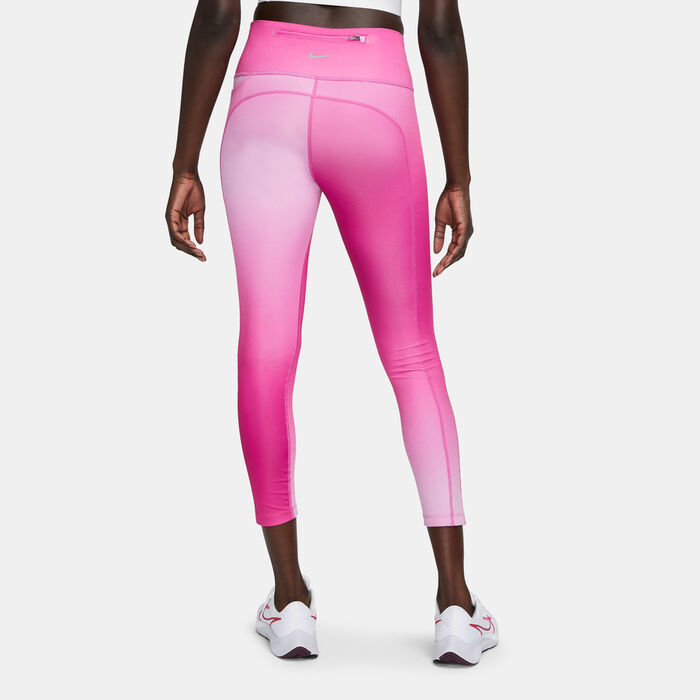 Nike Women's Dri-FIT 7/8 Leggings Pink image number 1