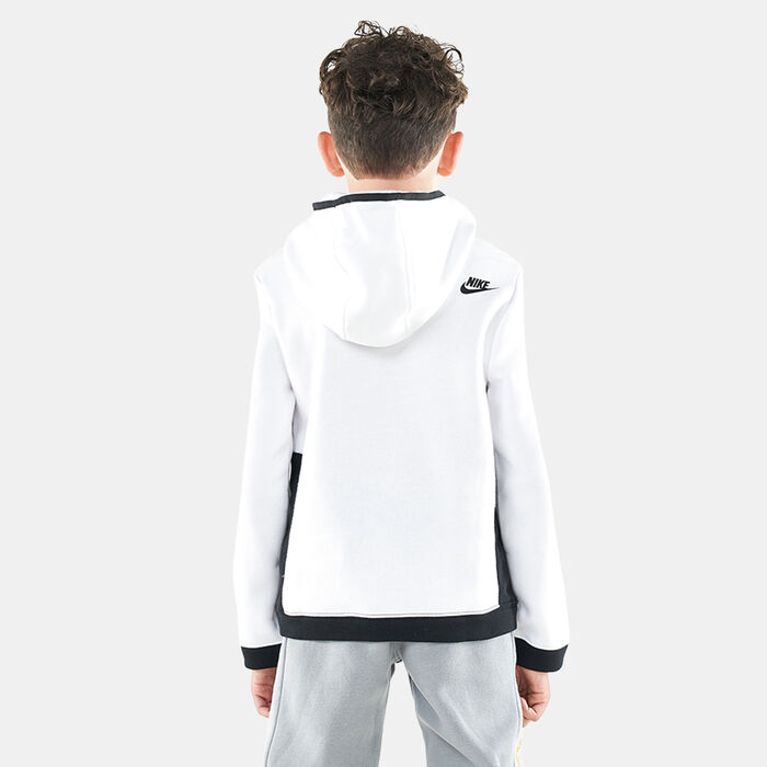Nike Kids' Amplify Hoodie White Nike Kids' Amplify Hoodie White image number 1