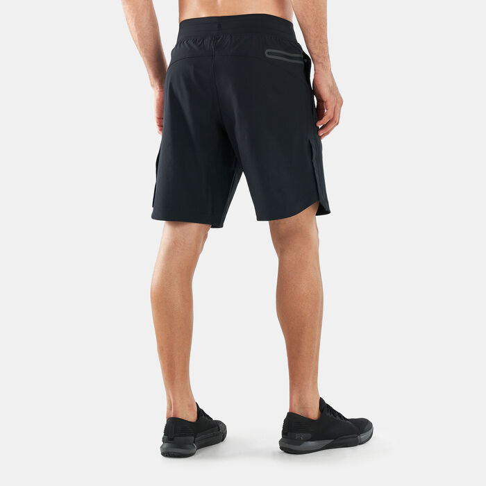 Under Armour Men's Project Rock Snap Shorts Black Under Armour Men's Project Rock Snap Shorts Black image number 1