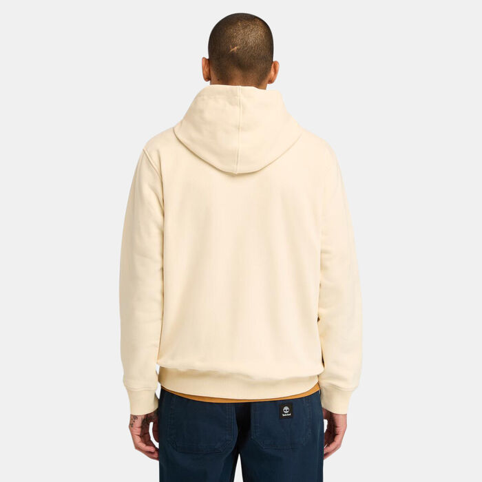 Timberland Men's Holiday Graphic Hoodie Beige Timberland Men's Holiday Graphic Hoodie Beige image number 1