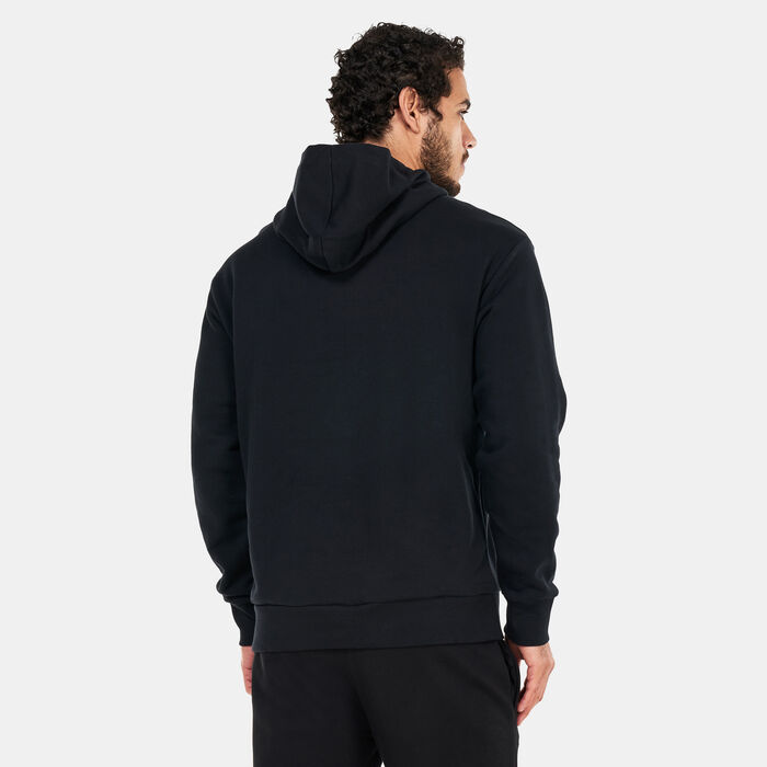 New Balance Men's Athletics Quilted Fleece Hoodie Black New Balance Men's Athletics Quilted Fleece Hoodie Black image number 1