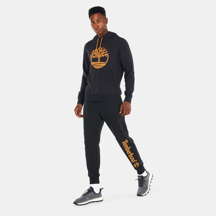 Timberland Men's Heritage Logo Hoodie Black image number 2