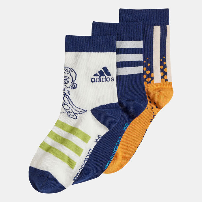 adidas Kids' Star Wars Young Jedi Crew Socks (3 Pairs) Multi adidas Kids' Star Wars Young Jedi Crew Socks (3 Pairs) Multi image number 2