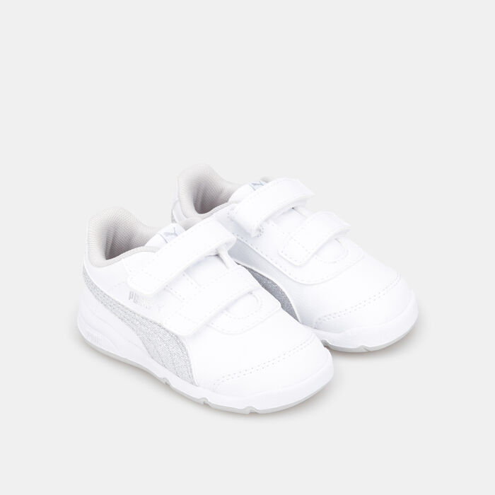 PUMA Kids' Stepfleex 2 SL VE Glitz Shoe (Baby and Toddler) White PUMA Kids' Stepfleex 2 SL VE Glitz Shoe (Baby and Toddler) White image number 1