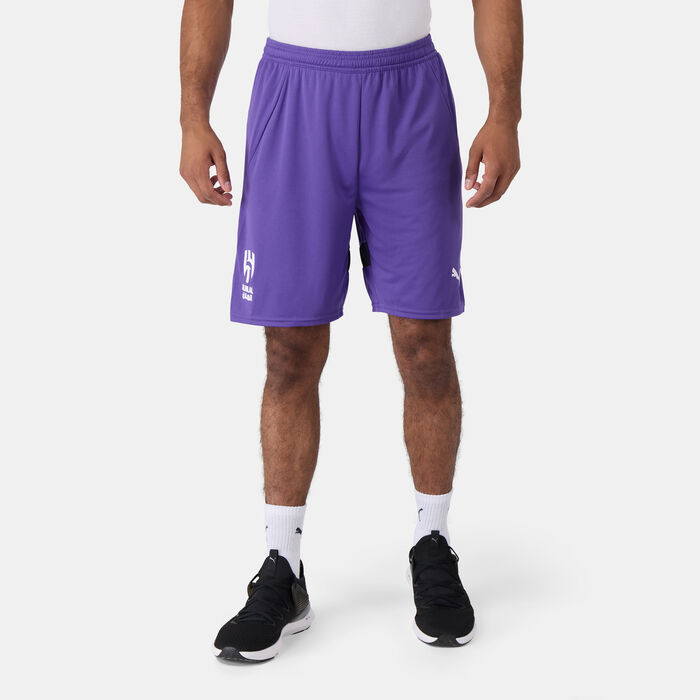 PUMA Men's Al Hilal 24/25 Replica Football Shorts Purple PUMA Men's Al Hilal 24/25 Replica Football Shorts Purple image number 0