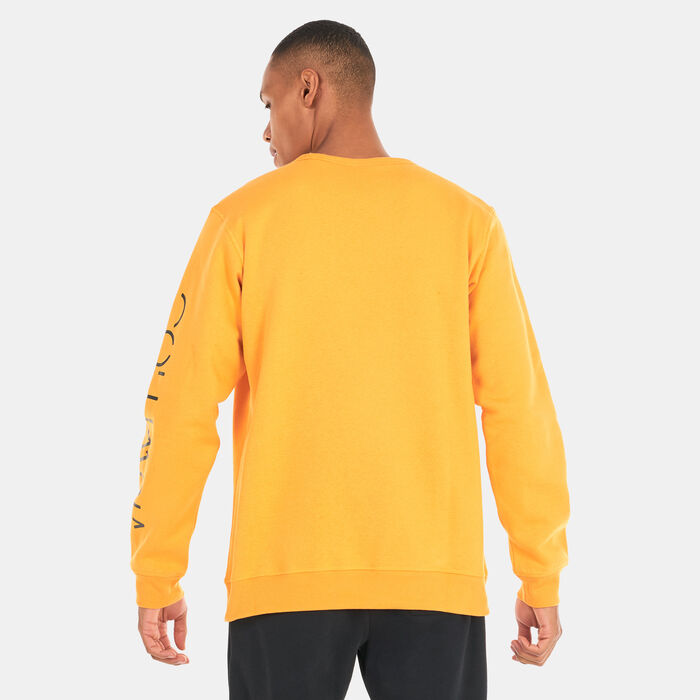 Columbia Men's Columbia™ Logo Fleece Crew Sweatshirt Orange Columbia Men's Columbia™ Logo Fleece Crew Sweatshirt Orange image number 1