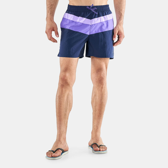 Nike Swim Men's Converge Icon 5-Inch Volley Swimming Shorts Blue Nike Swim Men's Converge Icon 5-Inch Volley Swimming Shorts Blue image number 0
