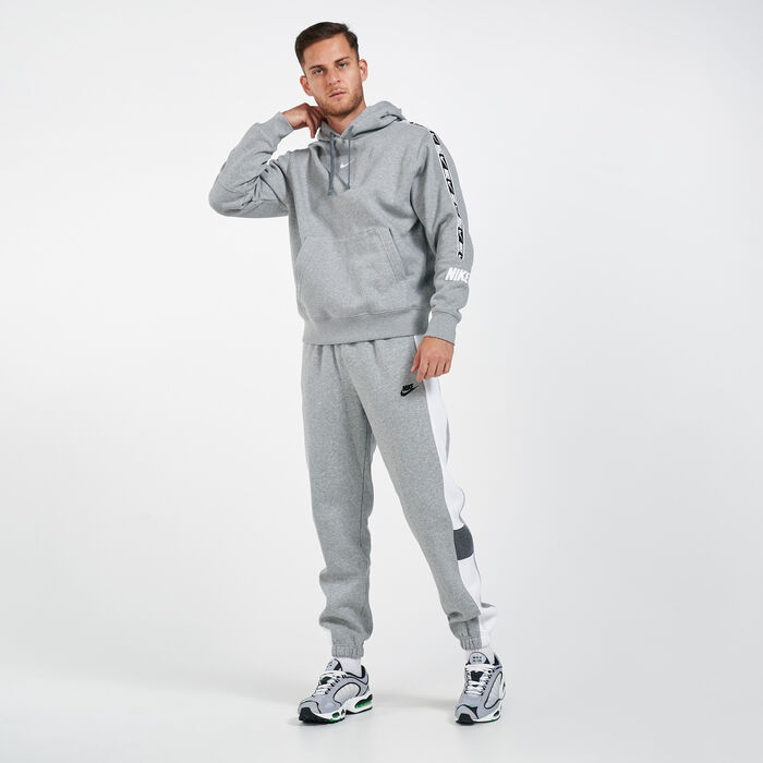 Nike Men's Sportswear Repeat Hoodie Grey Nike Men's Sportswear Repeat Hoodie Grey image number 2