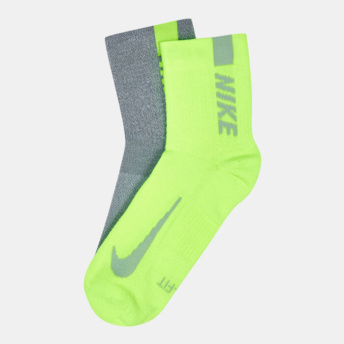 Nike Multiplier Ankle Socks (2 Pack) Green image number 0