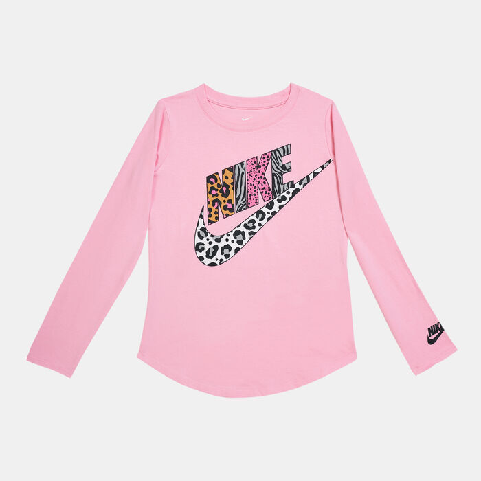 Nike Kids' Futura Print T-Shirt (Younger Kids) Pink Nike Kids' Futura Print T-Shirt (Younger Kids) Pink image number 0