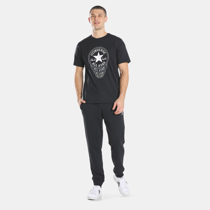 Converse Men's Chuck Patch All-Star Unique Graphic T-Shirt Black Converse Men's Chuck Patch All-Star Unique Graphic T-Shirt Black image number 2