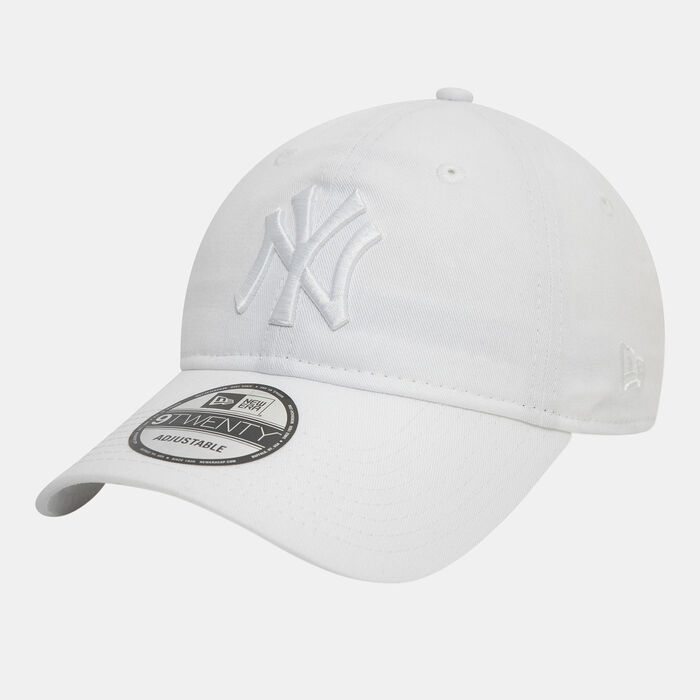 New Era Men's MLB New York Yankees League Essential 9TWENTY Cap White image number 3