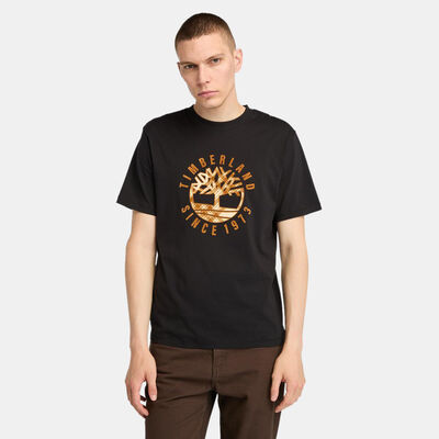 Timberland Men's Holiday Graphic T-Shirt Black