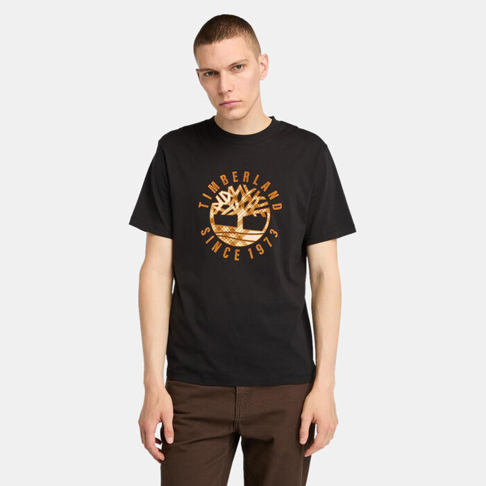 Timberland Men's Holiday Graphic T-Shirt Black Timberland Men's Holiday Graphic T-Shirt Black image number 0