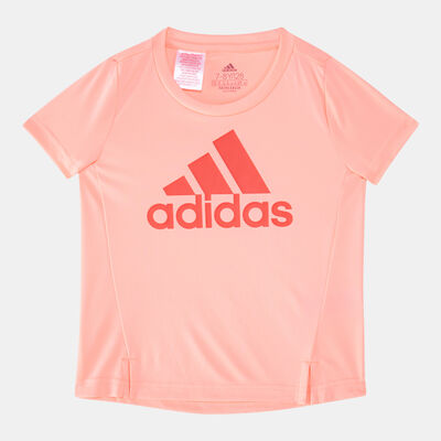 adidas Kids' Designed To Move T-Shirt Pink