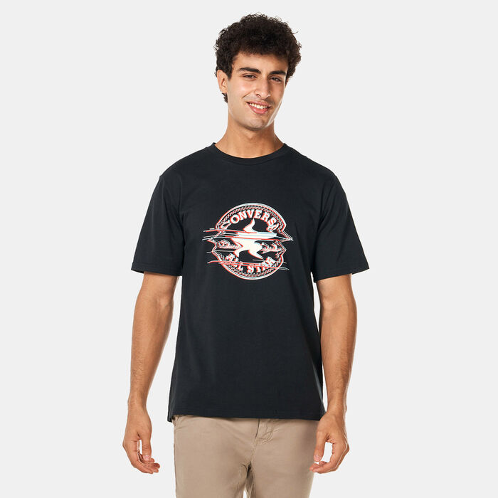 Converse Men's All Star Remix T-Shirt Black Converse Men's All Star Remix T-Shirt Black image number 0