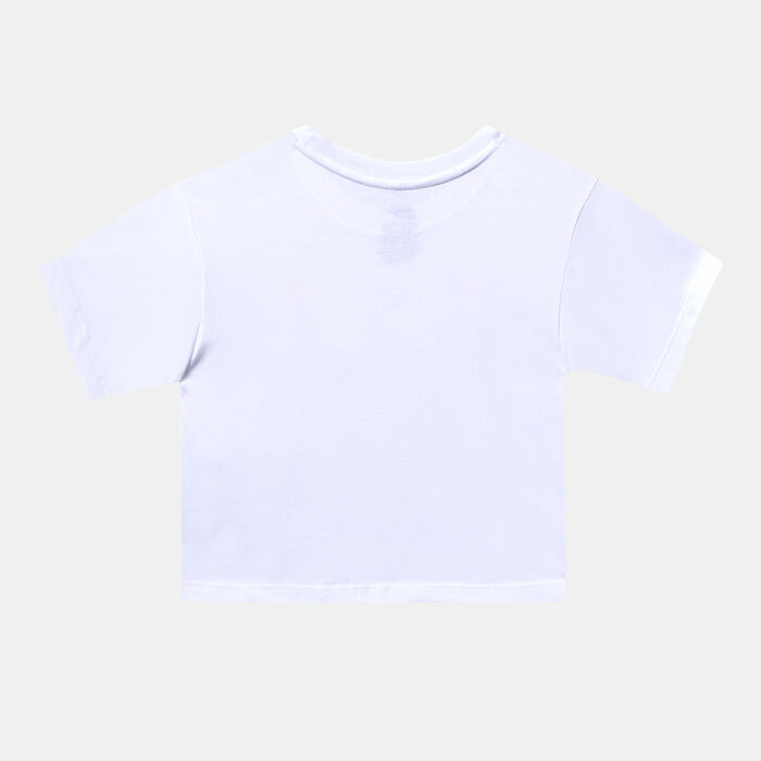 Nike Kids' Swoosh Logo T-Shirt (Younger Kids) White Nike Kids' Swoosh Logo T-Shirt (Younger Kids) White image number 1