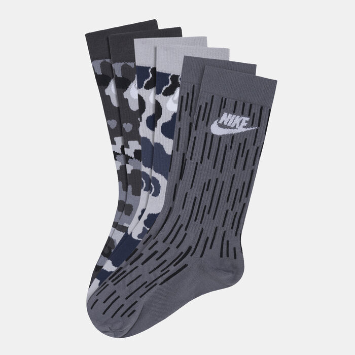 Nike Men's Everyday Essential Crew Socks (3 Pack) Grey image number 0