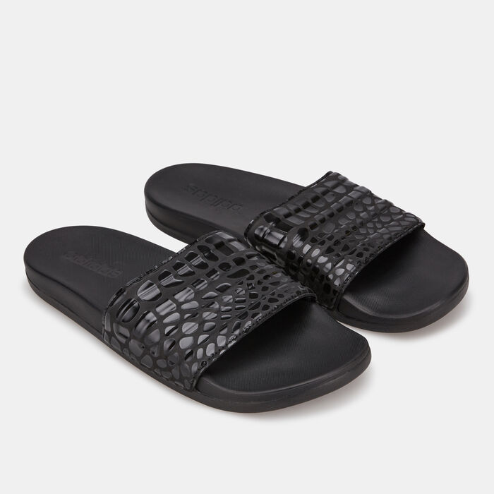 adidas Men's Adilette Comfort Slides Black adidas Men's Adilette Comfort Slides Black image number 0