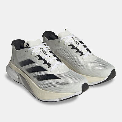 adidas Men's Adizero Boston 12 Running Shoes Grey