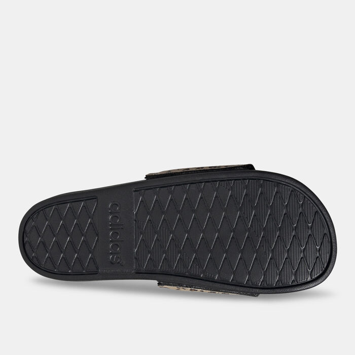 adidas Women's Adilette Comfort Slides Black image number 3