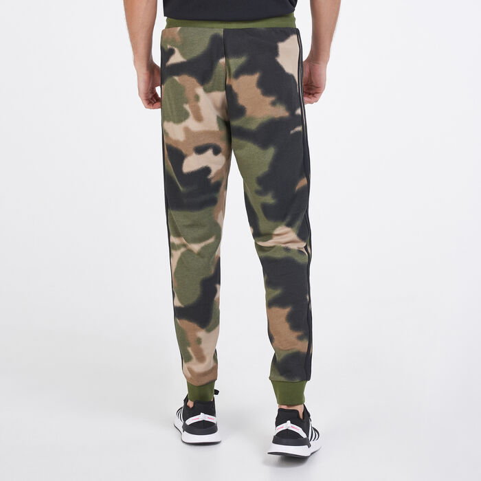 adidas Originals Men's Camo Sweatpants Green adidas Originals Men's Camo Sweatpants Green image number 1