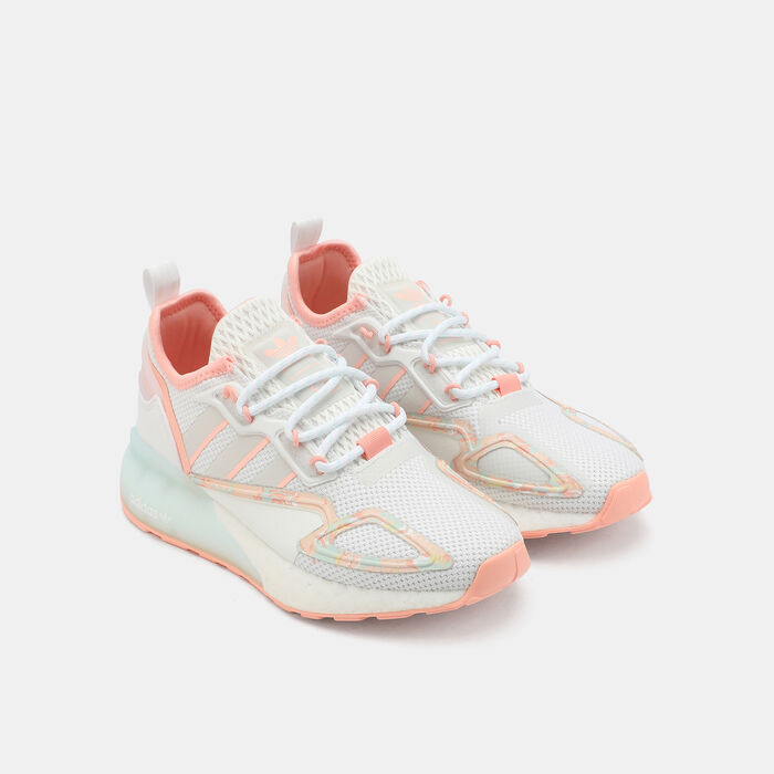 adidas Originals Kids' ZX 2K Boost Shoe White adidas Originals Kids' ZX 2K Boost Shoe White image number 1