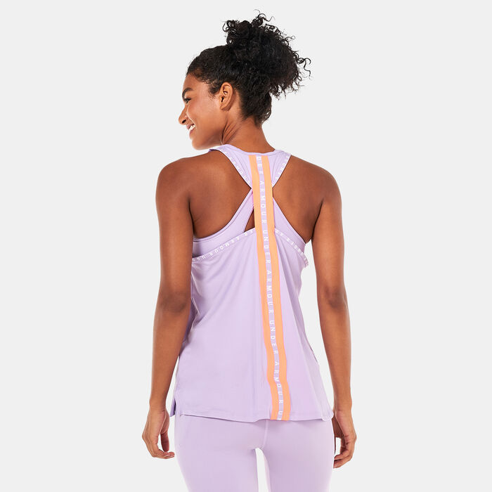 Under Armour Women's Knockout Tank Top Purple Under Armour Women's Knockout Tank Top Purple image number 1