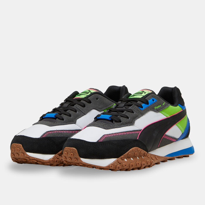 PUMA Men's Blktop Rider Vibrant Shoes Grey PUMA Men's Blktop Rider Vibrant Shoes Grey image number 1