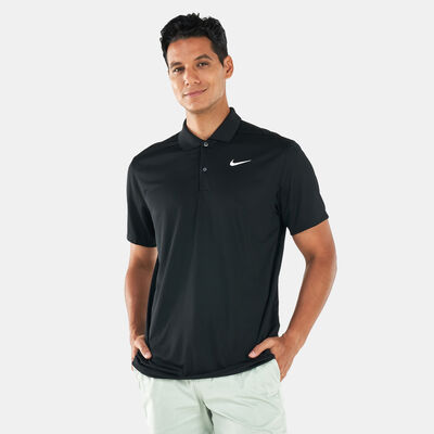 Nike Golf Men's Dri-FIT Victory Polo T-Shirt Black Nike Golf Men's Dri-FIT Victory Polo T-Shirt Black