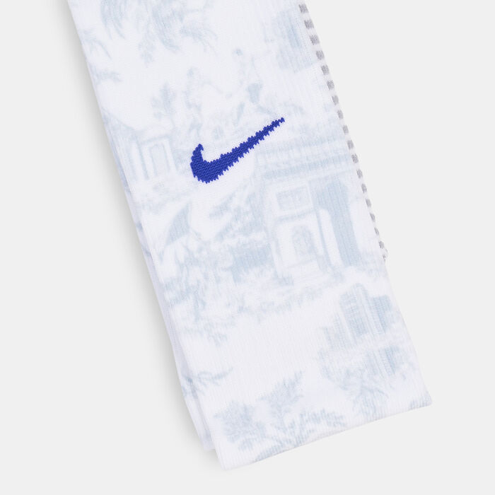 Nike Men's French Football Federation Strike Away Knee-High Football Socks White image number 1