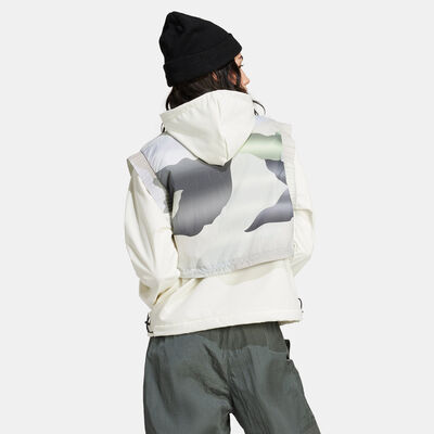 adidas Women's City Escape Printed Crop Vest Green