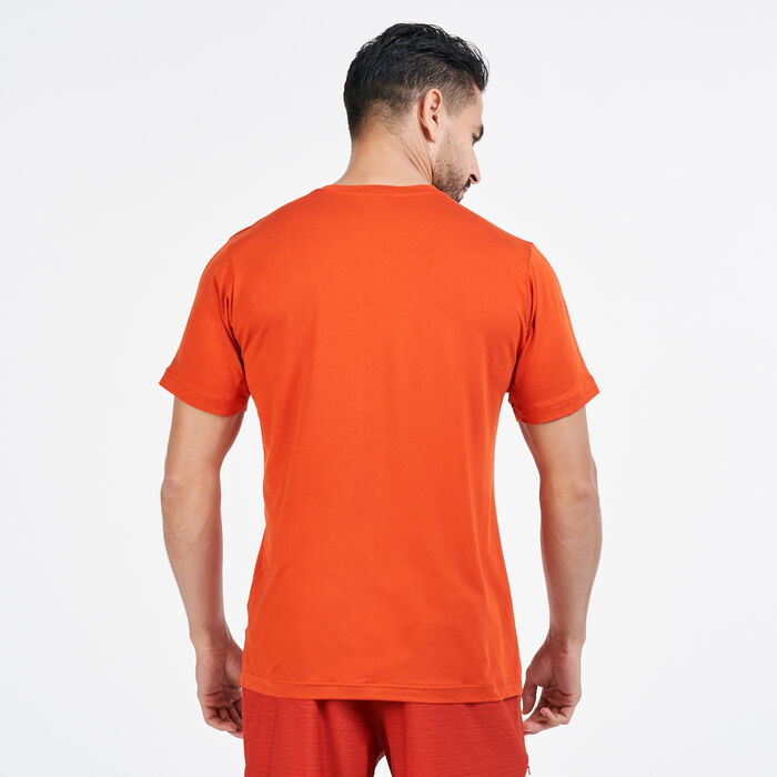 Columbia Men's Tech Trail™ T-Shirt Orange Columbia Men's Tech Trail™ T-Shirt Orange image number 1