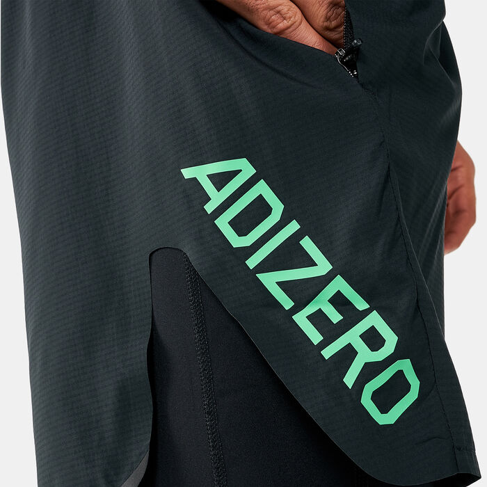 adidas Men's Adizero Two-In-One Shorts Black image number 3