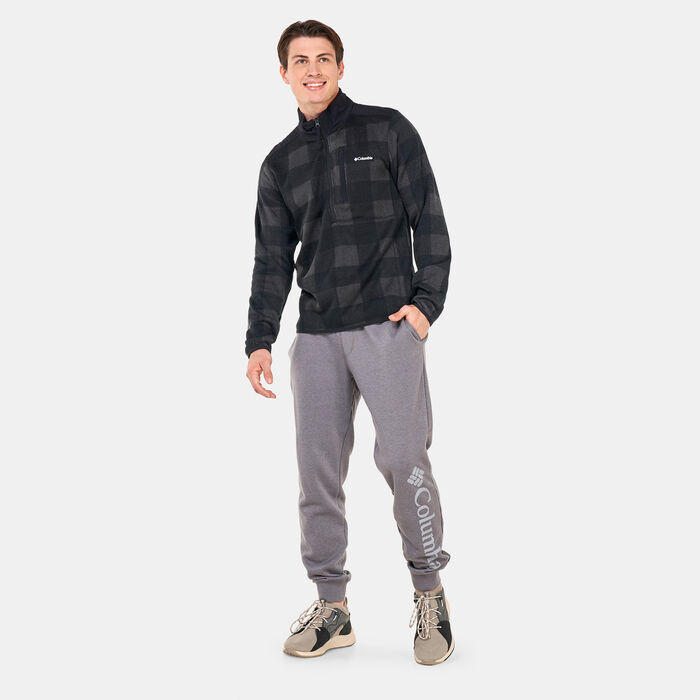 Columbia Men's Sweater Weather™ II Printed Fleece Half-Zip Jacket Black Columbia Men's Sweater Weather™ II Printed Fleece Half-Zip Jacket Black image number 2