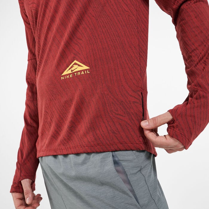 Nike Men's Dri-FIT Element 1/2 Zip Trail T-Shirt Multi Nike Men's Dri-FIT Element 1/2 Zip Trail T-Shirt Multi image number 3