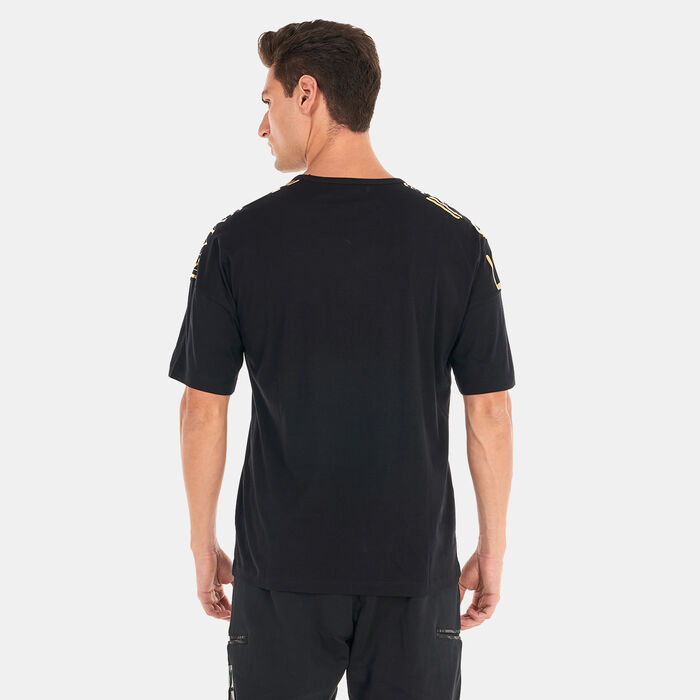 EA7 Emporio Armani Men's Train Extended Logo Series T-Shirt Black EA7 Emporio Armani Men's Train Extended Logo Series T-Shirt Black image number 1